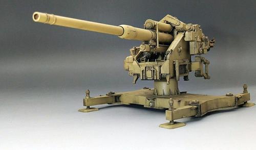 二战德国凶残高射炮 射高2万米_防空