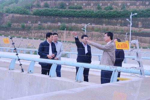 董涛调研巴家咀水库防汛工作_水利动态_新闻中心_庆阳市水务局
