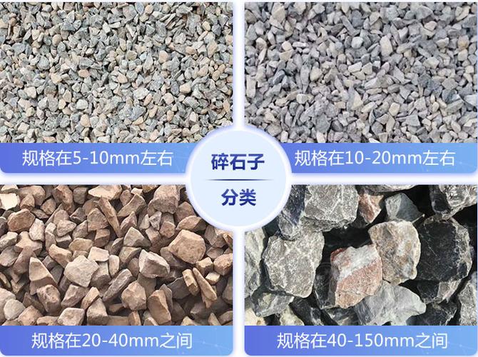建筑用混凝土碎石规格分几种用哪种碎石机出的石子好