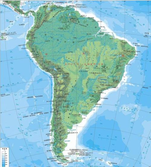 安第斯山脉巴塔哥尼亚南美洲太平洋高原