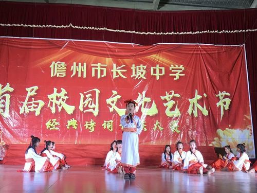 儋州市长坡中学经典诗文诵读大赛