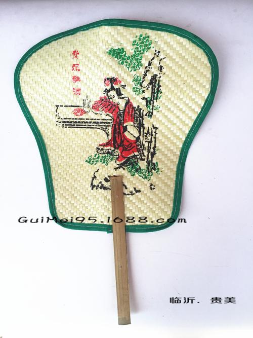 一元店两元店地摊货源 塑编扇子 工艺扇 芭蕉扇 竹编扇 驱蚊纳凉