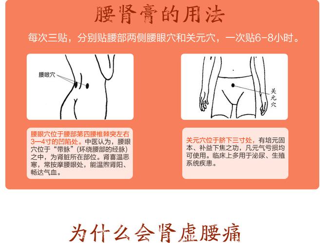 国药集团腰肾膏7cm10cm12贴