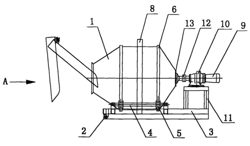 cn101633212b_一种倾翻式滚筒搅拌机失效