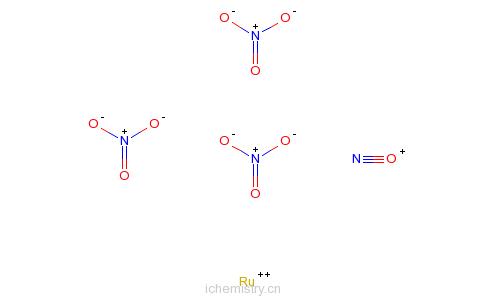 cas:34513-98-9_三硝基亚硝酰钌(ii)的分子结构