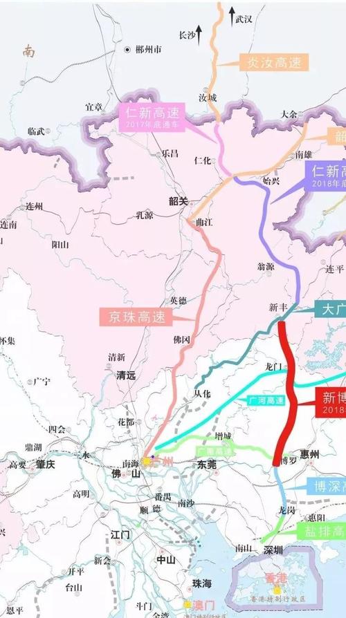 武深高速广东段月底全线贯通