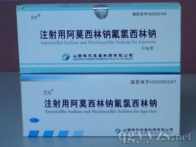 注射用阿莫西林钠氟氯西林钠(昆柏)