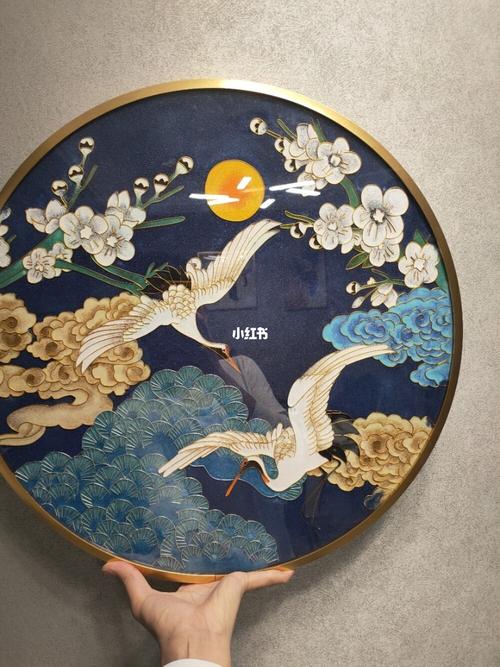 diy~景泰蓝掐丝珐琅画_diy手工制作_知识_艺术