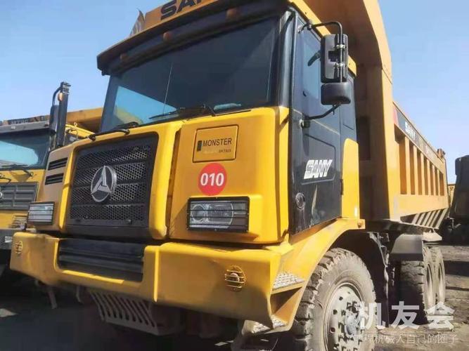 十台19年6月份出厂,工作4000多公里的三一90矿山自卸车出售 位置