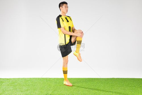 足球运动员热身动作