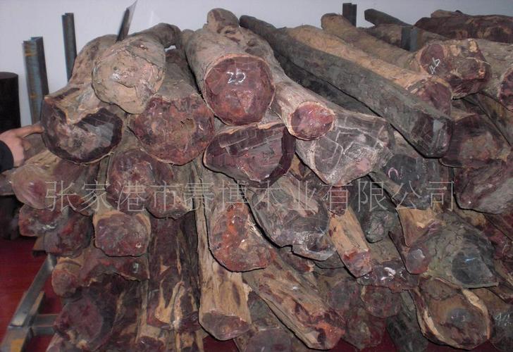 供正宗印度小叶紫檀进口原木(新到)