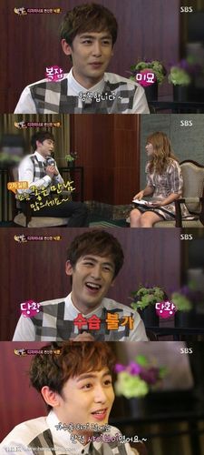 2pm尼坤被问及女友tiffany相关问题显惊慌