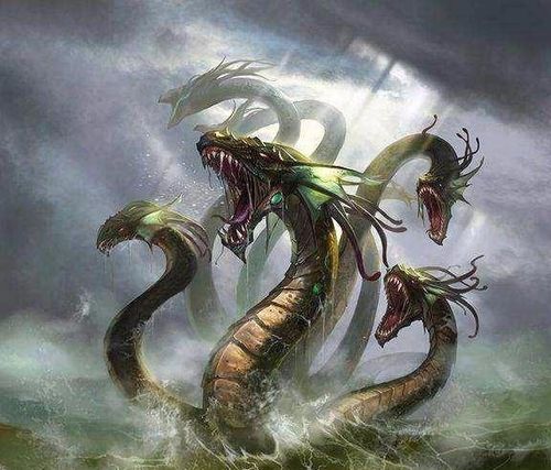 原创山海经中九头蛇相柳和日本八岐大蛇有什么关系