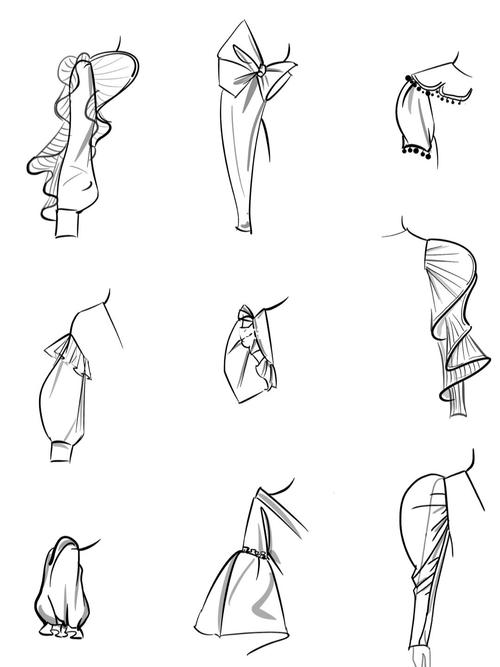 服装设计|服装零基础手绘|《袖子篇》_服装设计_手绘