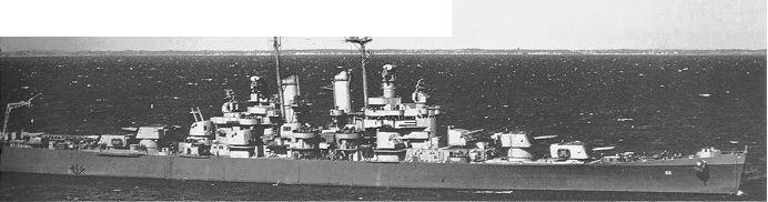 较好的条约型重巡洋舰有法国的阿尔及尔级