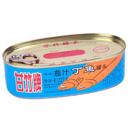 甘竹辣味茄汁丁鱼罐头227g