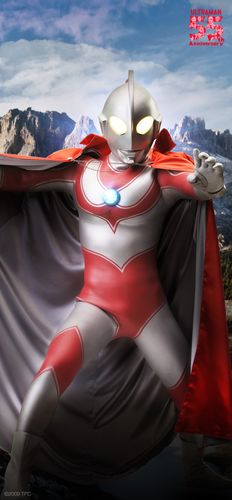 今年也是杰克奥特曼登场50周年哦～"谢谢你,泰罗!