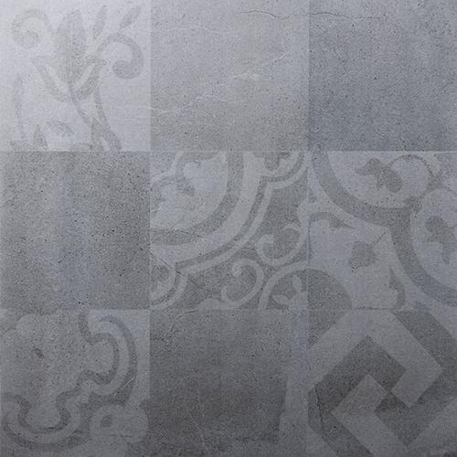 水泥花砖灰色地砖厨房卫生间瓷砖厨卫墙砖防滑仿古砖600壹德壹