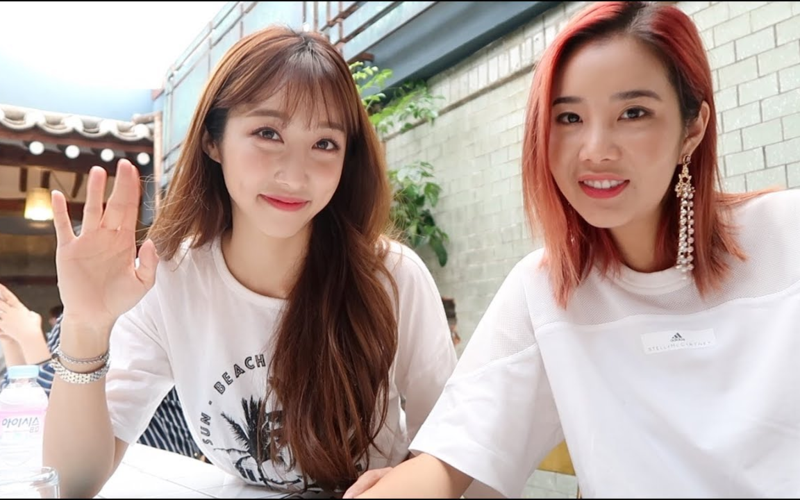 【韩国vlog】coco和知名油管主joan, tina一起的恶作剧? | rilaccoco