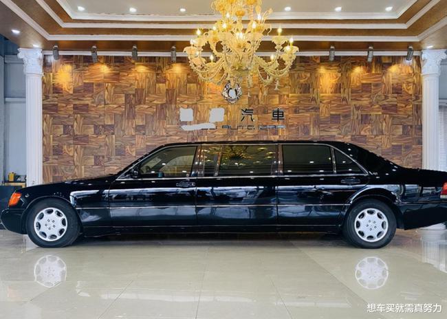 94款奔驰600sel防弹车当年值上海五套房现在50万却难找买家