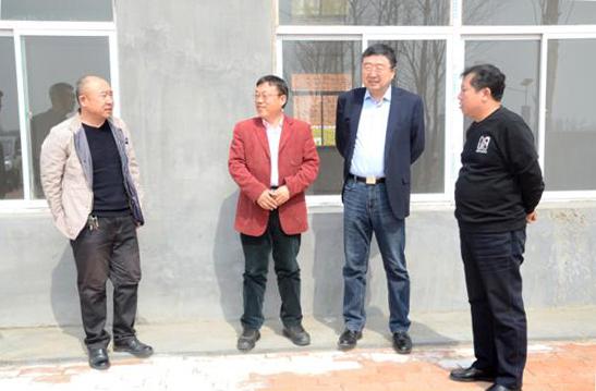 陈健主任,杨德生副主任分别到阜蒙县看望选派干部并调研农业农村工作