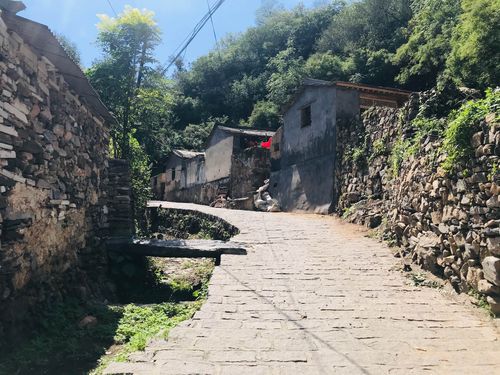 突发奇想专程前往房山"水峪古村"了解清代遗迹