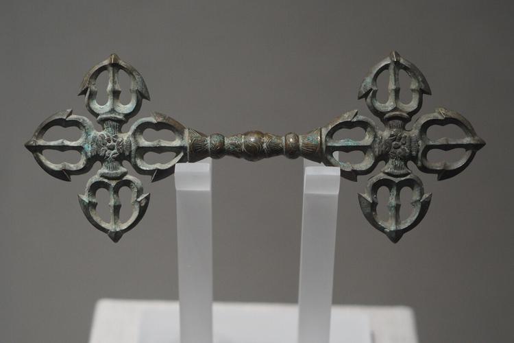 元十字形金刚杵内蒙古博物院藏