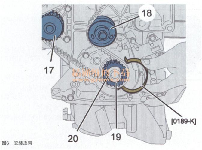 东风雪铁龙c5 2.3l ew12发动机正时校对方法