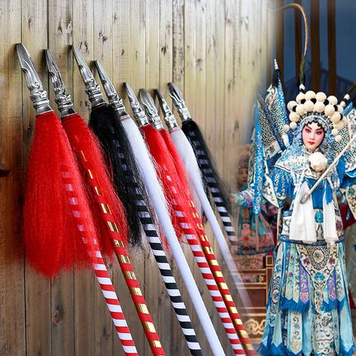 戏剧道具京剧戏曲刀马旦花枪红缨枪单枪