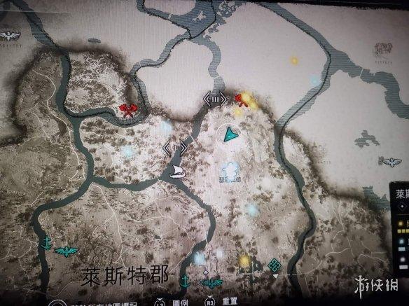 位置在莱斯特郡的右上角.
