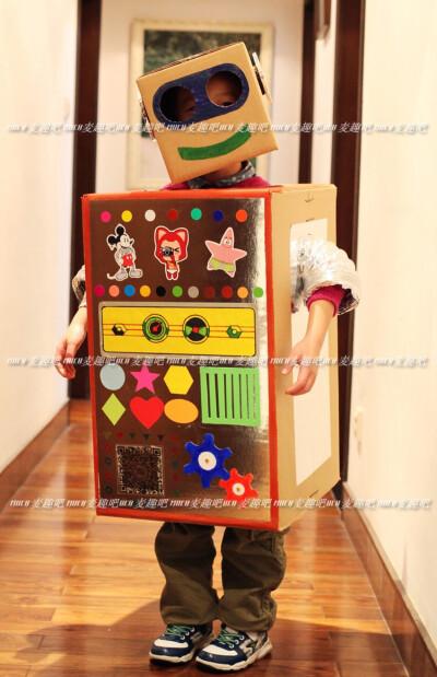 纸箱机器人,好科幻啊