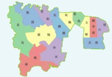 武侯区13街道行政区划图