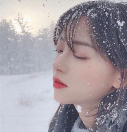 下雪天/色系女生头像