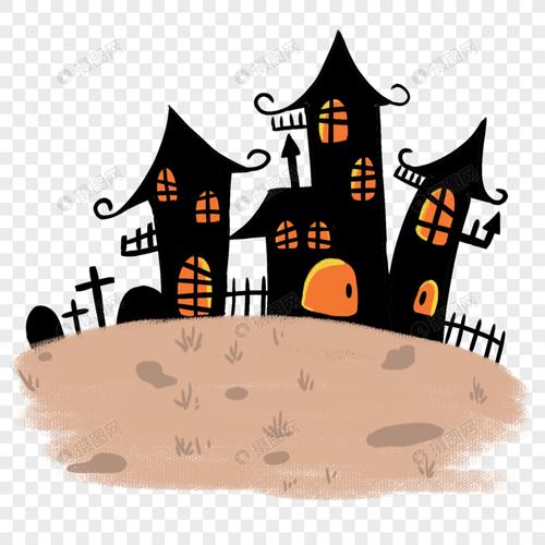 万圣节创意房屋