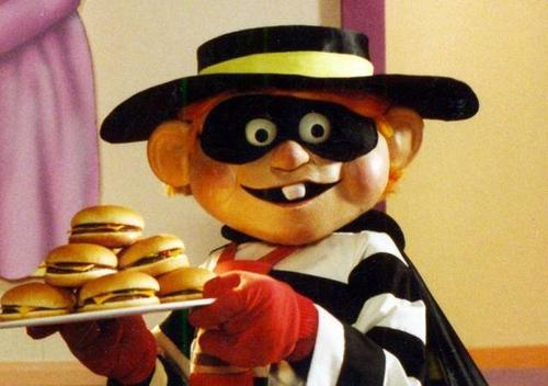 麦当劳试图改变另一著名吉祥物——汉堡神偷(hamburglar)——的形象