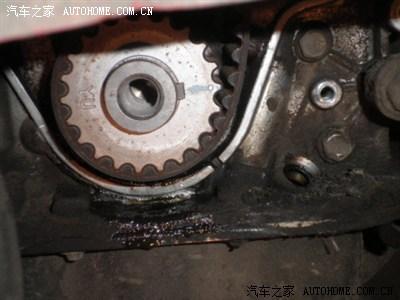 06年乐驰换正时皮带和气门钉.