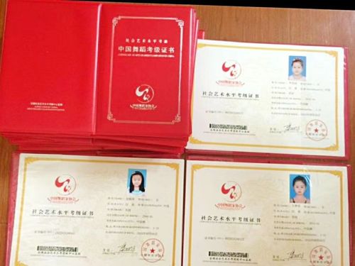 考级合格者由中国舞蹈家协会颁发《中国舞蹈考级证书》,全国通用!