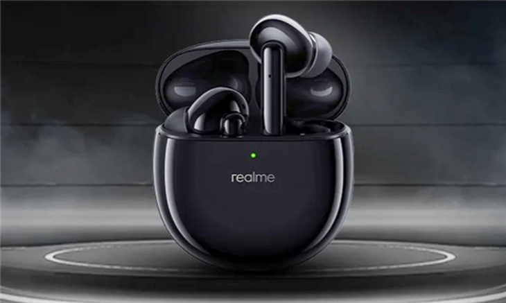 realme新款蓝牙耳机海外上市25小时超长续航