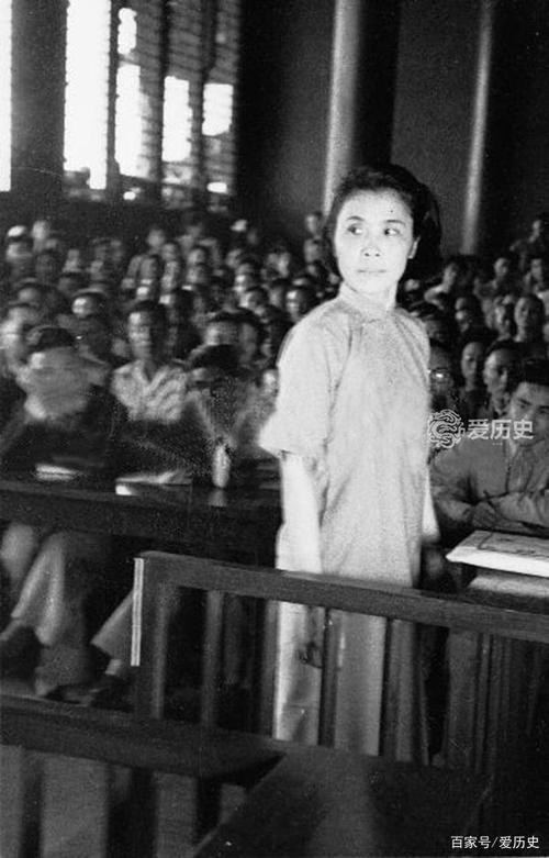 陈公博的学生兼情妇 女汉奸莫国康庭审全记录 监狱里
