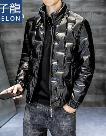 太子龙tedelon男士羽绒服冬季新款亮面轻薄款韩版潮流