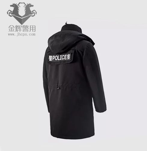 警服新式长款羽绒服 2019警用多功能羽绒防寒服 正品