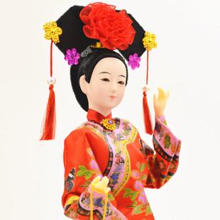 格格驾到 绢人北京特色礼品民间工艺品 故宫纪念品 中国风小礼物