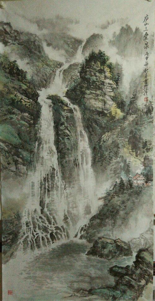 彩墨情怀写山川 一一一 一一一一一汤有声山水画作品