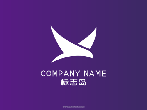 动物飞鸟公司商务logo设计标志设计