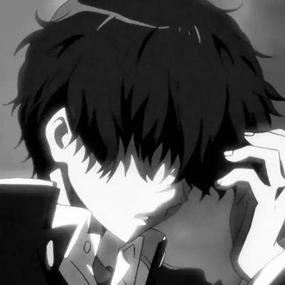 灰色背影动漫头像男生头像图片大全