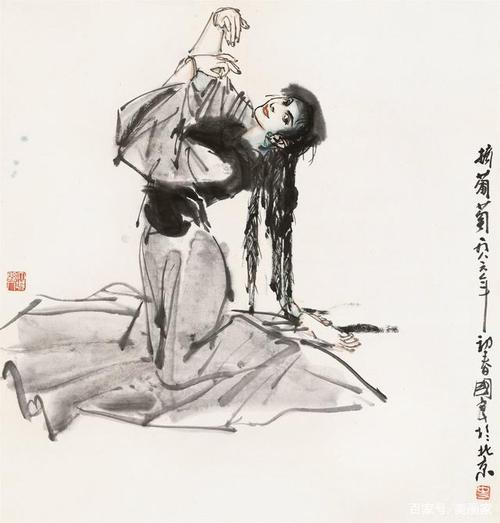 欣赏一组大师们的中国画留白