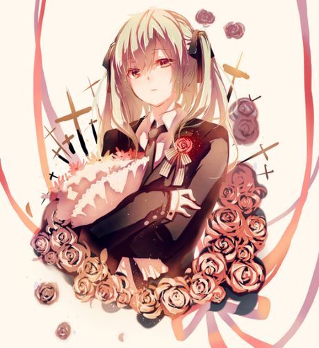 呆萌 唯美 可爱 萌萌哒 小清新 动漫美图 卡哇伊 唯美 图片 花 玫瑰