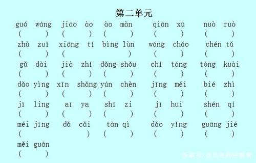 三年级语文1—4单元看拼音写词语练习题,提升语文成绩