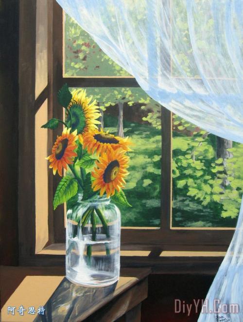 阳光装饰画 | 阳光油画定制 | 阿奇思特