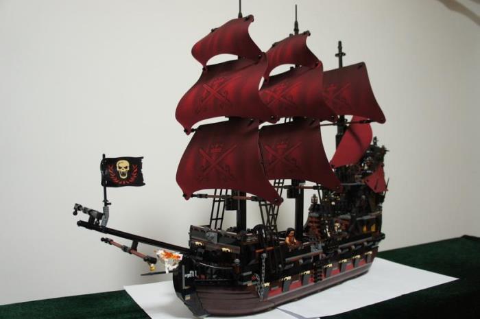 乐高加勒比海盗乐高人气前三名的海盗船